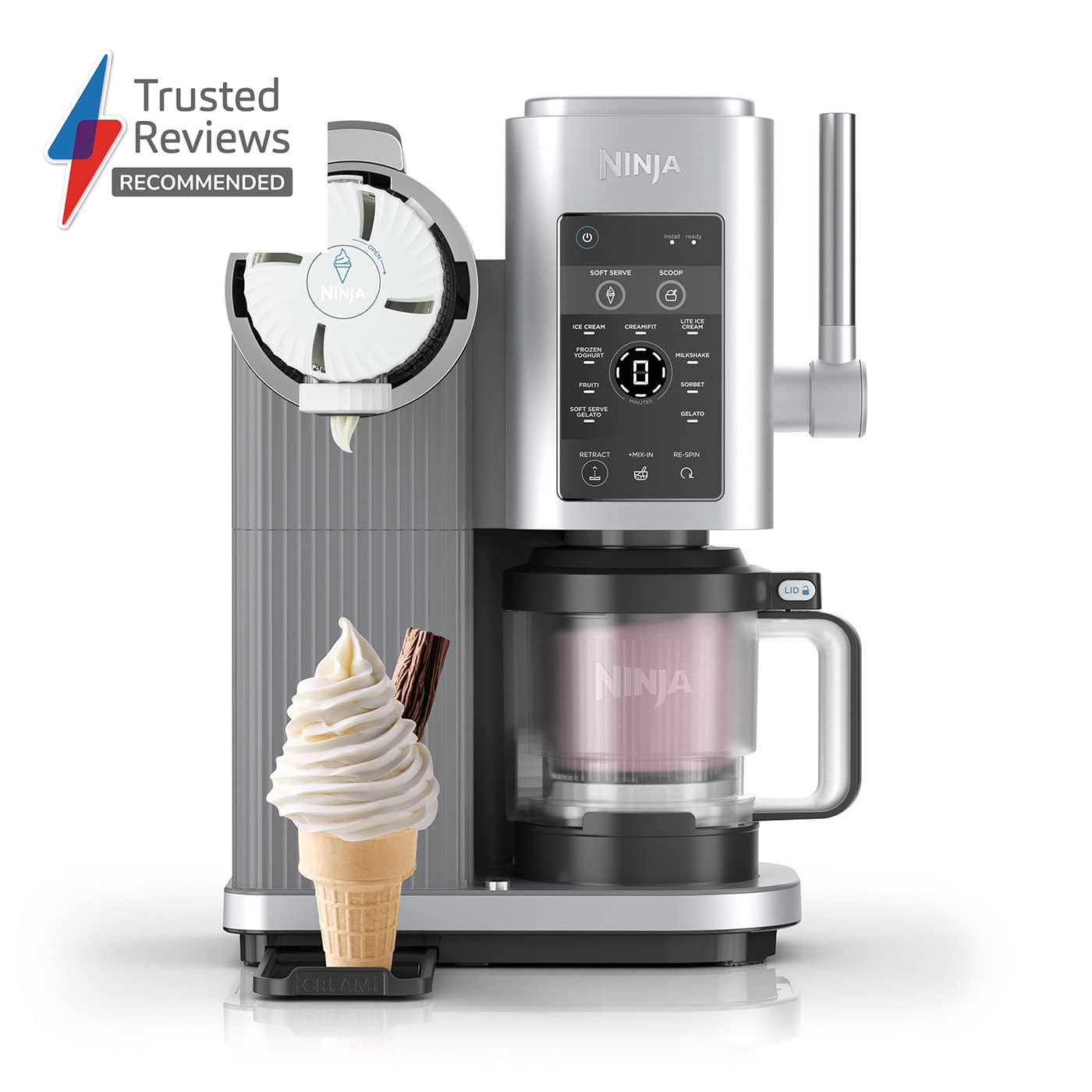 Ninja CREAMi Scoop & Swirl NC701UK product photo