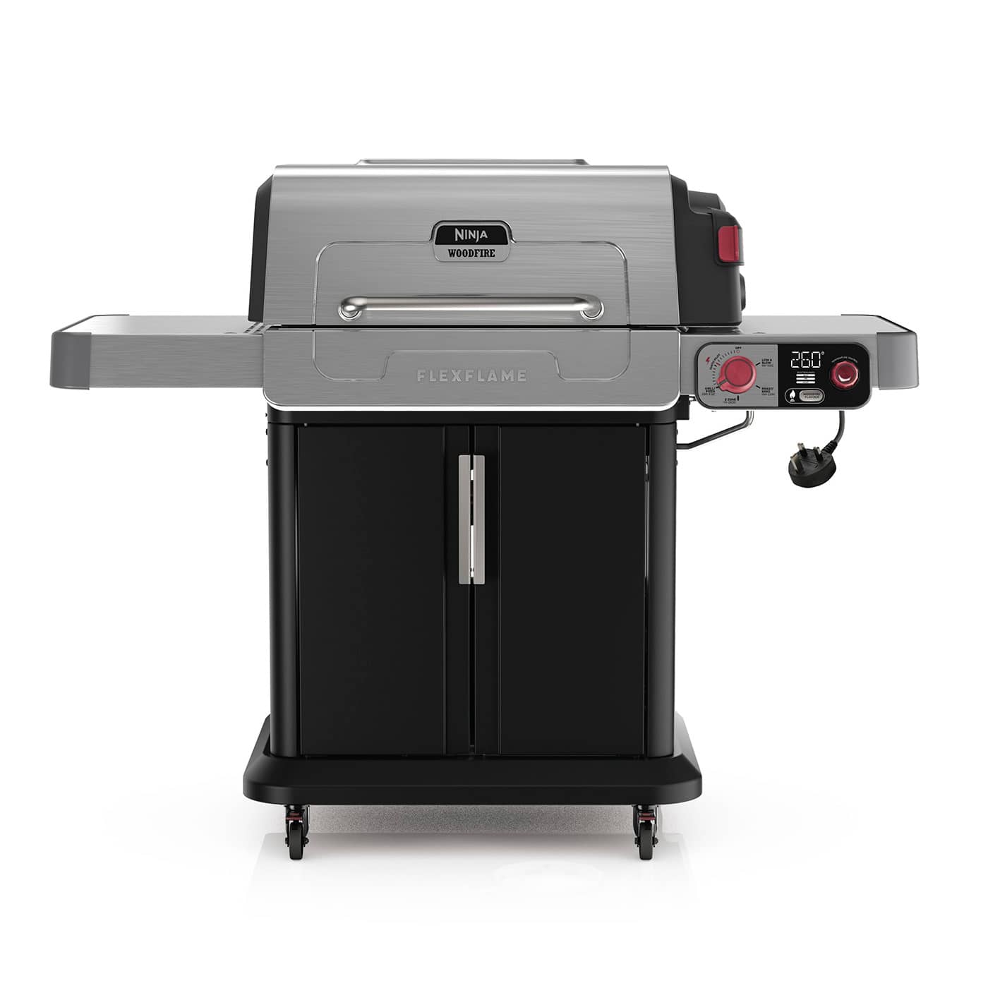 Ninja FlexFlame Gas BBQ & Outdoor Cooking System - Black & Stainless Steel PG301UK product photo