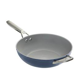 ZEROSTICK Ceramic Pro - 28cm Wok - Midnight Blue product photo