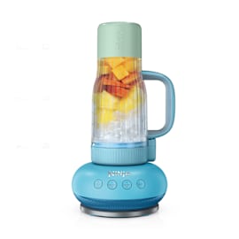 Ninja BlendBOSS Blender - Blue Raspberry DB351UKBL product photo Side New M