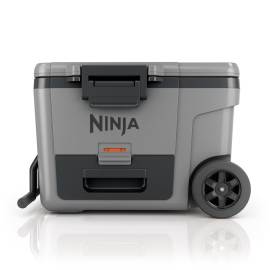 Ninja FrostVault 45QT/42L Wheeled Cooler with Dry Zone, Slate Grey FB245UKGY product photo Side New M
