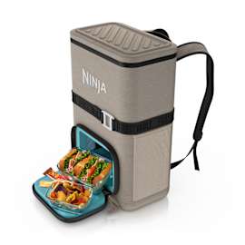 Ninja FrostVault Go 17 litre 24-Can Backpack Soft Cooler - Birch Beige product photo Side New M