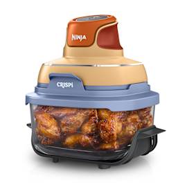 Ninja CRISPi 4-in-1 Portable Small Glass Air Fryer – Mango Clouds FN101UKORPR product photo Side New M