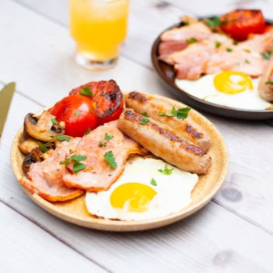 Image of Cod With Cherry Tomatoes, Charred Citrus & Aspargus