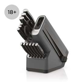 Ninja Foodi StaySharp Knife Block with Integrated Sharpener &ndash; Deluxe 14-Piece Set K32014EUUK product photo