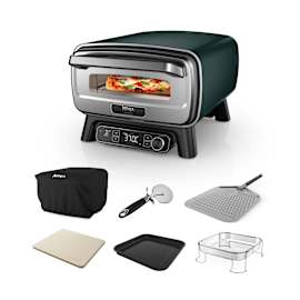 Ninja Artisan Electric Outdoor Pizza Oven & Air Fryer &ndash; British Racing Green MO201UKDB product photo