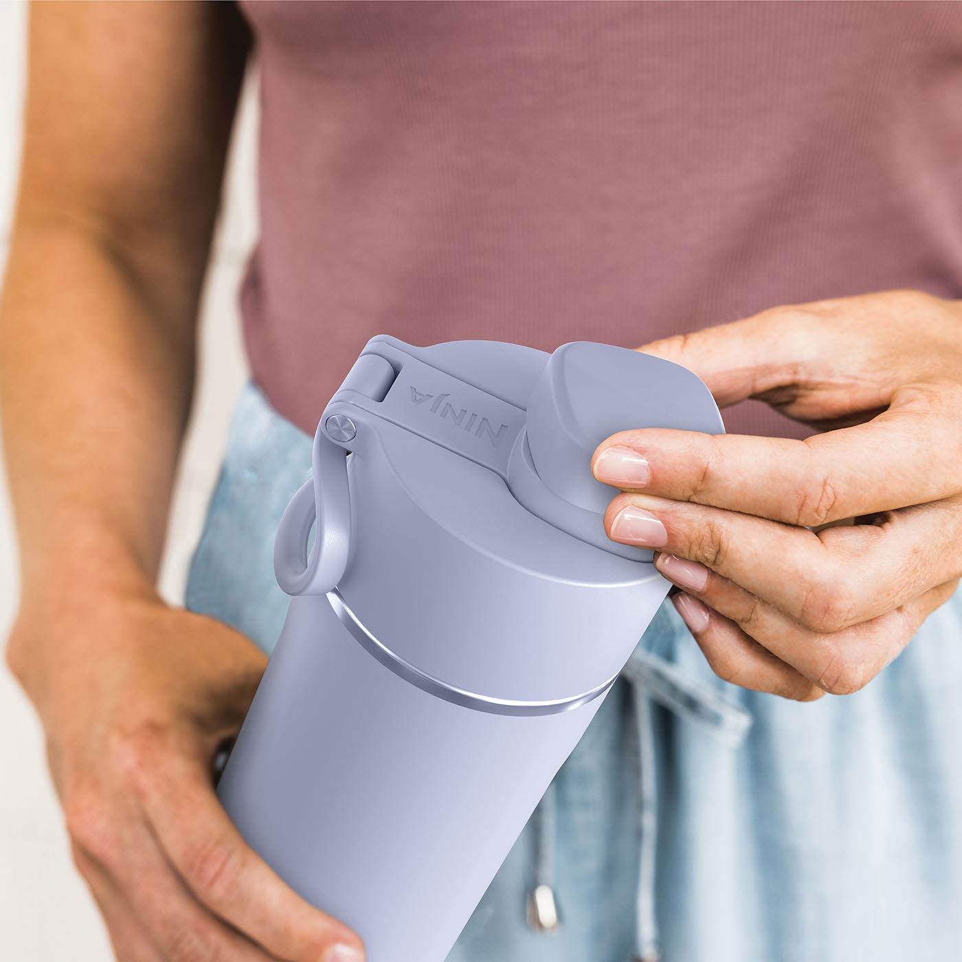 Leak-proof bottle lid