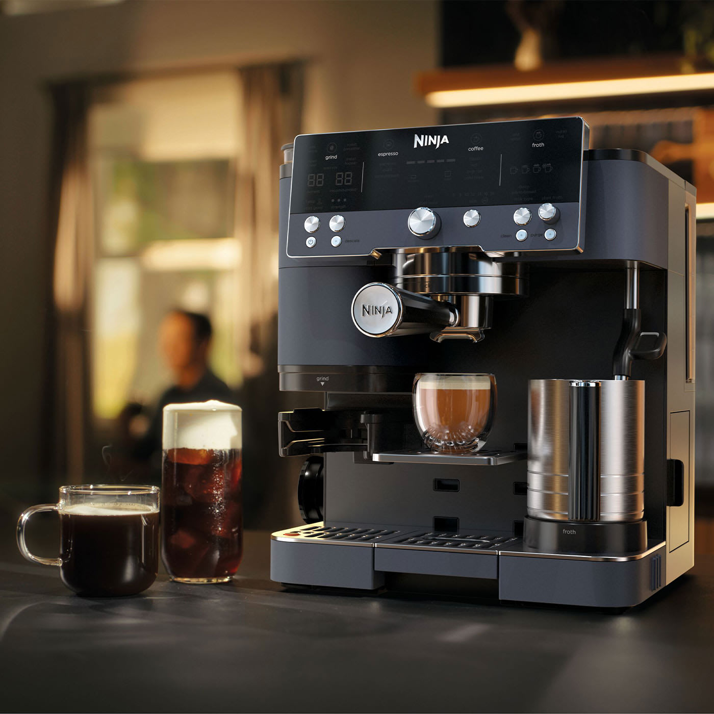 Easy-to-use control panel