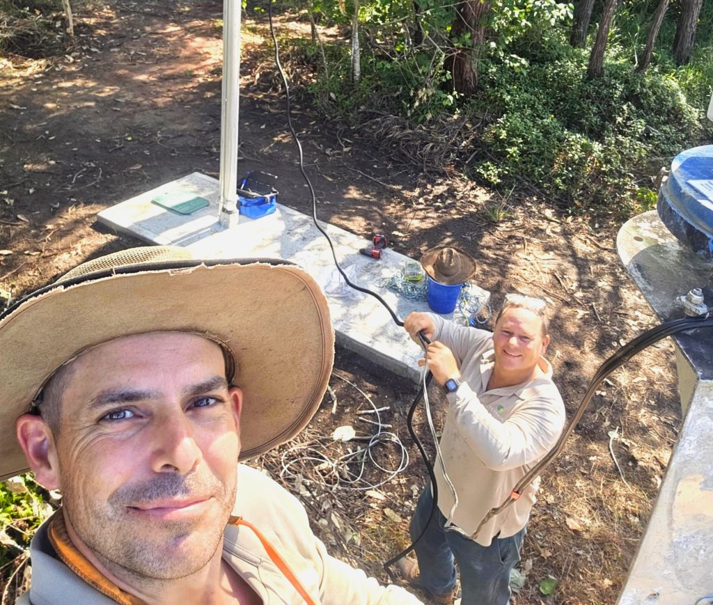 Installing New High Frequency Monitoring Station
