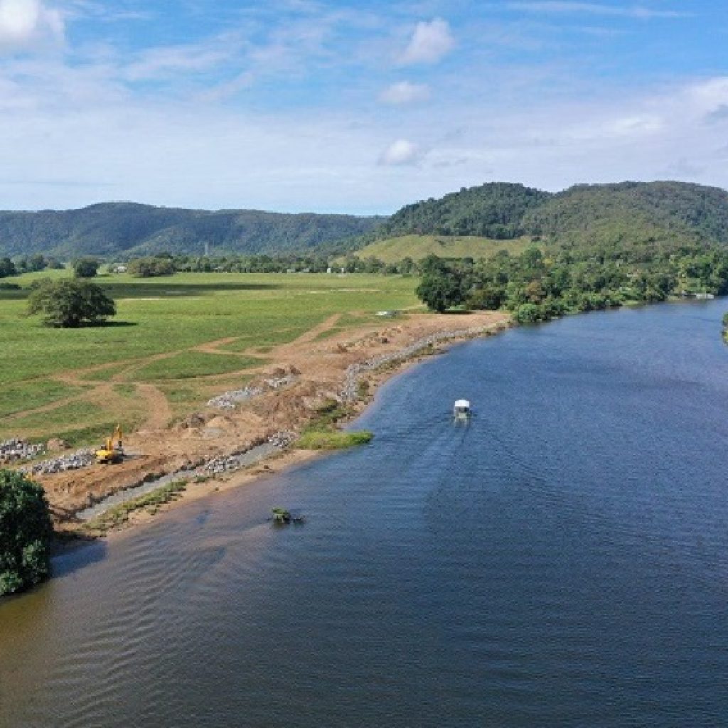 Daintree River erosion control