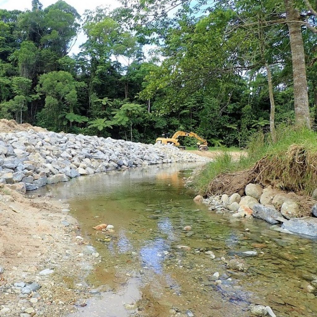 Restoring rivers leading up to wet season
